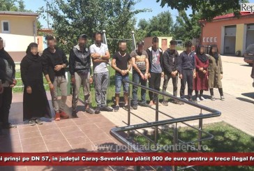 Sirieni prinși pe DN 57, în județul Caraș-Severin! Au plătit 900 de euro pentru a trece ilegal frontiera