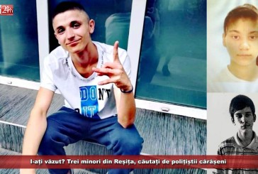 I-ați văzut? Trei minori din Reșița, căutați de polițiștii cărășeni
