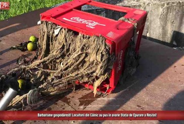 Barbarisme gospodărești! Locuitorii din Câlnic au pus în avarie Stația de Epurare a Reșiței!