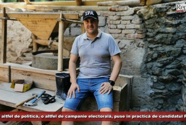 O altfel de politică, o altfel de campanie electorală, puse în practică de candidatul PMP
