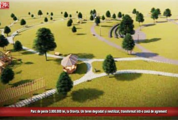 Investiție de peste 3.000.000 de lei, la Oravița. Un teren degradat și neutilizat, transformat într-o zonă verde de agrement