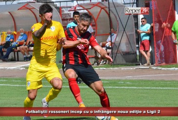 Fotbaliştii rossoneri încep cu o înfrângere noua ediţie a Ligii 2