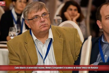 Cadru didactic al universității reșițene, Membru Corespondent în Academia de Științe Tehnice din România!
