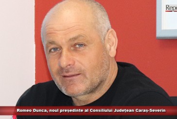 UPDATE: Romeo Dunca, noul președinte al Consiliului Județean Caraș-Severin