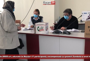 15 tone de DEEE-uri, adunate la Reșița! 17 participanți, recompensați cu premii! Tombola a avut loc astăzi