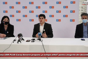 Alianța USR PLUS Caraș-Severin propune „o echipă altfel” pentru alegerile parlamentare din decembrie