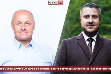 (E) Romeo Dunca: „PMP e un partid de dreapta. Foarte adevărat! Dar nu toți cei din acest partid sunt!”