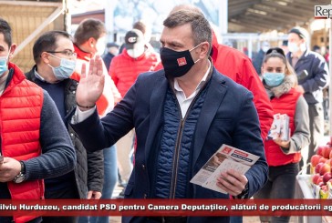 (E) Silviu Hurduzeu, candidat PSD pentru Camera Deputaților, alături de producătorii agricoli din Piața Gugulanilor 