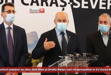 Consilierii județeni au ales: Dan Stan și Ovidiu Rădoi, noii vicepreședinți ai CJ Caraș-Severin
