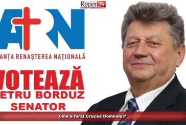 Petru Borduz, candidat ARN la Senat: „Cine ne-a furat Crucea Domnului?“