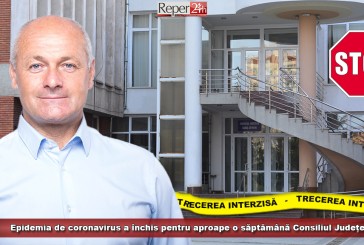 Epidemia de coronavirus a închis pentru aproape o săptămână Consiliul Județean