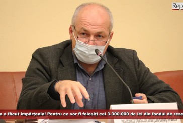 Președintele Dunca a făcut împărțeala! Pentru ce vor fi folosiți cei 3.300.000 de lei din fondul de rezervă?