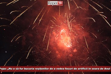 Ioan Popa: „Nu o să fur bucuria reșițenilor de a vedea focuri de artificii în seara de Anul Nou”