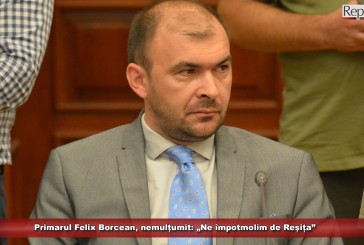Primarul Felix Borcean, nemulțumit: „Ne împotmolim de Reșița”