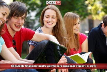 Stimulente financiare pentru agenții care angajează studenți și elevi!