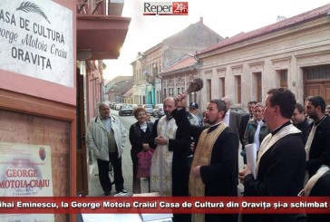 De la Mihai Eminescu, la George Motoia Craiu! Casa de Cultură din Oravița și-a schimbat numele!