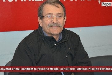S-a anunțat primul candidat la Primăria Reșița: Nicolae Ștefănescu! „Mă doare că Reșița devine o comună unde și trenul intră cu fundul”!