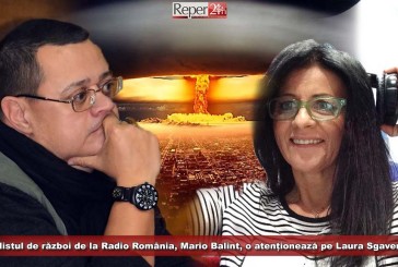 Jurnalistul de război de la Radio România, Mario Balint, o atenționează pe Laura Sgaverdea!