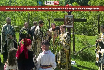 Drumul Crucii în Banatul Montan: Dumnezeu nu acceptă să fie batjocorit!