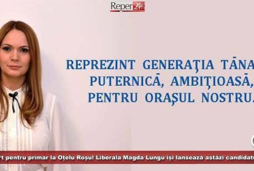(E) Start pentru primar la Oțelu Roșu! Liberala Magda Lungu își lansează astăzi candidatura!
