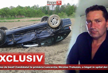 Periculos de beat! Candidatul la primăria Luncavița, Nicolae Trebuian, a băgat în spital doi tineri!