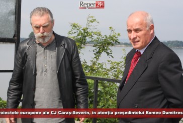 Proiectele europene ale CJ Caraș-Severin, în atenția președintelui Romeo Dumitrescu
