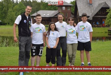 Rangerii Juniori din Munţii Ţarcu reprezintă România în Tabăra Internațională Europarc
