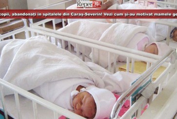 Trei copii, abandonați în spitalele din Caraș-Severin! Vezi cum și-au motivat mamele gestul!