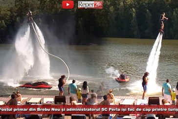 VIDEO: Agrement ilegal la 3 Ape! Fostul primar din Brebu Nou și administratorul pontoanelor își fac de cap printre turiști