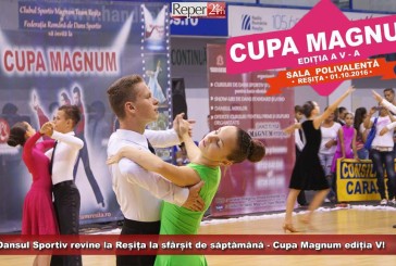Dansul Sportiv revine la Reșița la sfârșit de săptămână – Cupa Magnum ediția V!