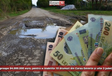 Aproape 94.000.000 euro, pentru a reabilita 10 drumuri din Caraș-Severin și alte 3 județe! Vezi despre ce șosele este vorba