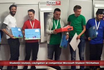 Studenții reșițeni, câștigători ai competiției Microsoft Student TECHathon