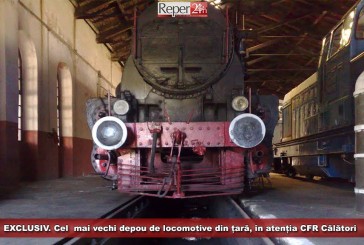 EXCLUSIV! Cel  mai vechi depou de locomotive din țară, în atenția CFR Călători!