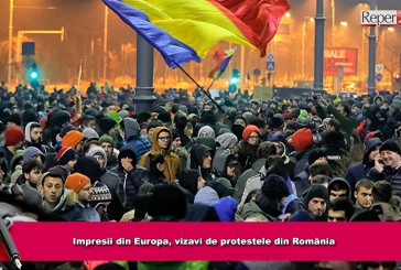 Impresii din Europa, vizavi de protestele din România