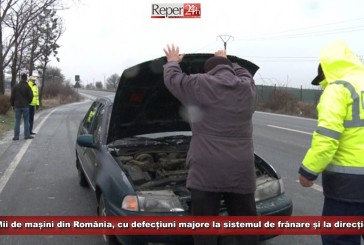 Mii de mașini din România, cu defecțiuni majore la sistemul de frânare și direcție! Vezi care este situația în Caraș-Severin!