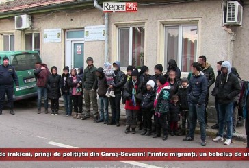 28 de irakieni, prinși de polițiștii de frontieră din Caraș-Severin! Printre migranți, un bebeluș de un an!