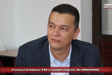Premierul Grindeanu: „PSD a câștigat alegerile. NU DEMISIONEZ”