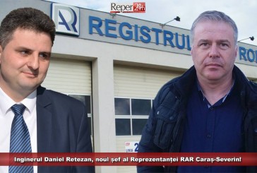 Inginerul Daniel Retezan, noul șef al Reprezentanței RAR Caraș-Severin!