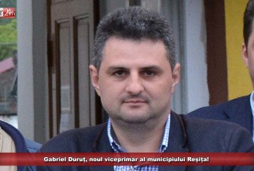 Gabriel Duruț, noul viceprimar al municipiului Reșița!