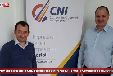 Primarii cărășeni la CNI. Stoicu îi face intrarea lui Torma la Compania de Investiții