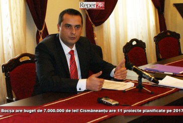 Bocșa are buget de 7.000.000 de lei! Cismăneanțu are 11 proiecte planificate pe 2017