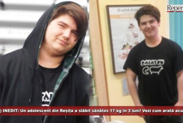 (P) INEDIT: Un adolescent din Reșița a slăbit sănătos 17 kg în 3 luni! Vezi cum arată acum