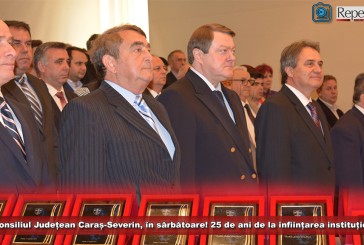 Consiliul Județean Caraș-Severin, în sărbătoare! 25 de ani de la înființarea instituției!