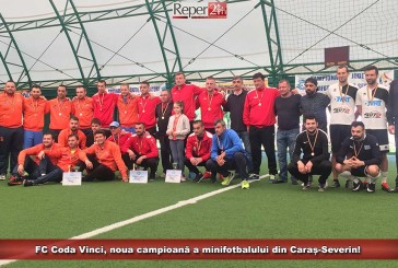 FC Coda Vinci, noua campioană a minifotbalului din Caraș-Severin!