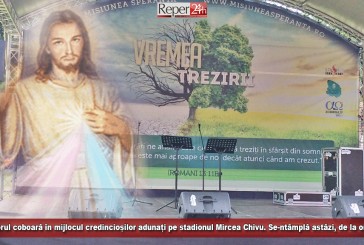 Mântuitorul coboară în mijlocul credincioșilor neoprotestanți adunați pe stadionul Mircea Chivu. Se-ntâmplă astăzi, de la ora 18:00!