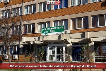 338 de posturi vacante la Spitalul Județean de Urgență din Reșița!