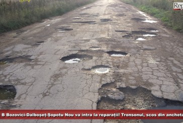 DJ 571 B Bozovici-Dalboșeț-Șopotu Nou va intra, într-un final, în reparații! Tronsonul de drum, scos din ancheta DNA!