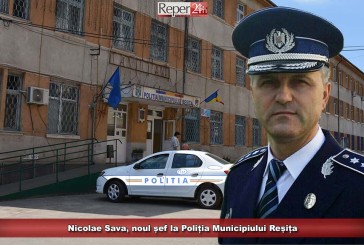 Nicolae Sava, noul șef la Poliția Municipiului Reșița