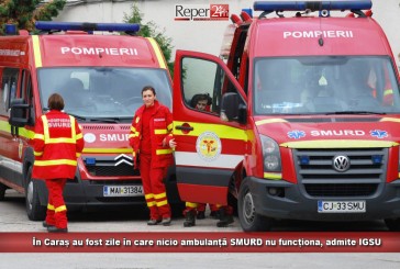 Cei 2 ani de la tragedia Colectiv n-au schimbat nimic! În Caraș au fost zile în care nicio ambulanță SMURD nu funcționa, admite IGSU