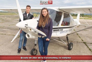 Şcoala de zbor de la Caransebeş, la înălţime